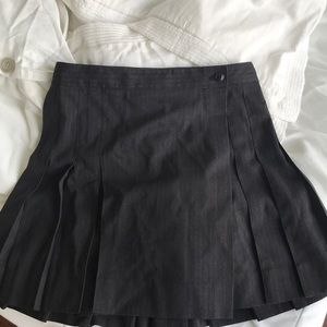Pleated school girl skirt